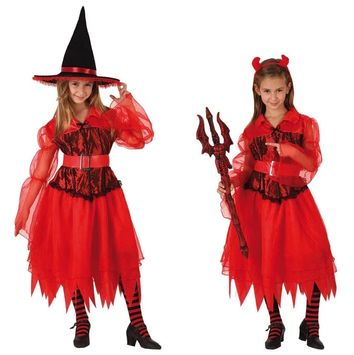 Disfraz de Bruja o Demonia para Niña - Image 3