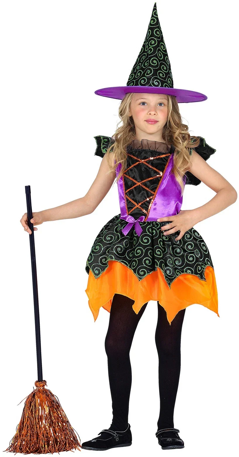 Disfraz de Bruja Estampado Infantil - Image 2