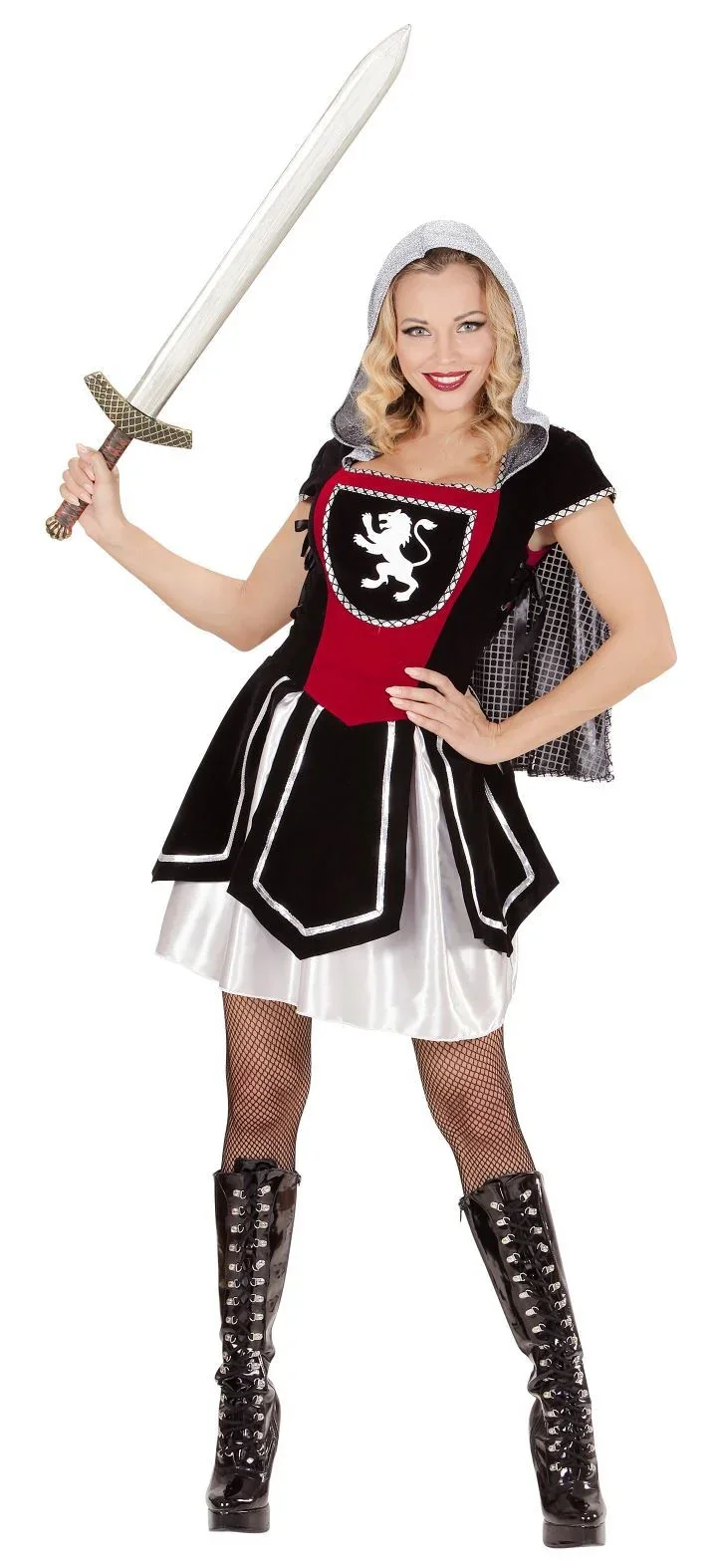 Disfraz de Caballero Real Medieval para Mujer - Image 4