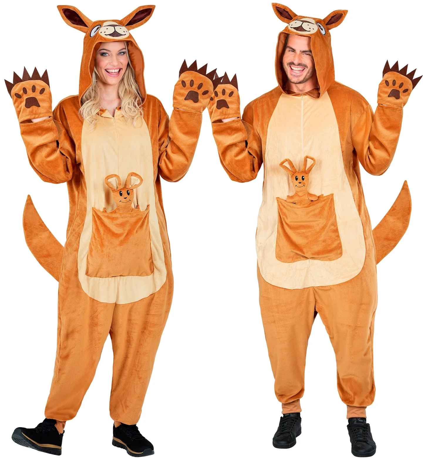 Disfraz de Canguro Pijama para Adulto - Image 4