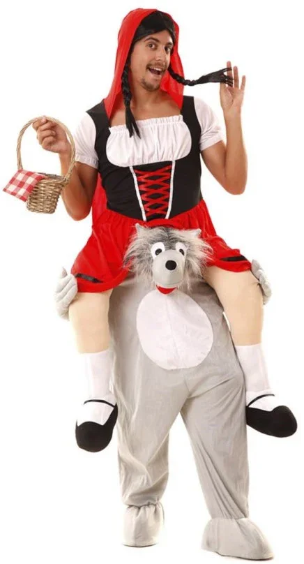 Disfraz de Caperucita a Hombros del Lobo - Image 2