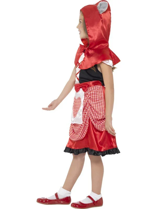 Disfraz de Caperucita Roja con Orejas de Lobo - Image 3