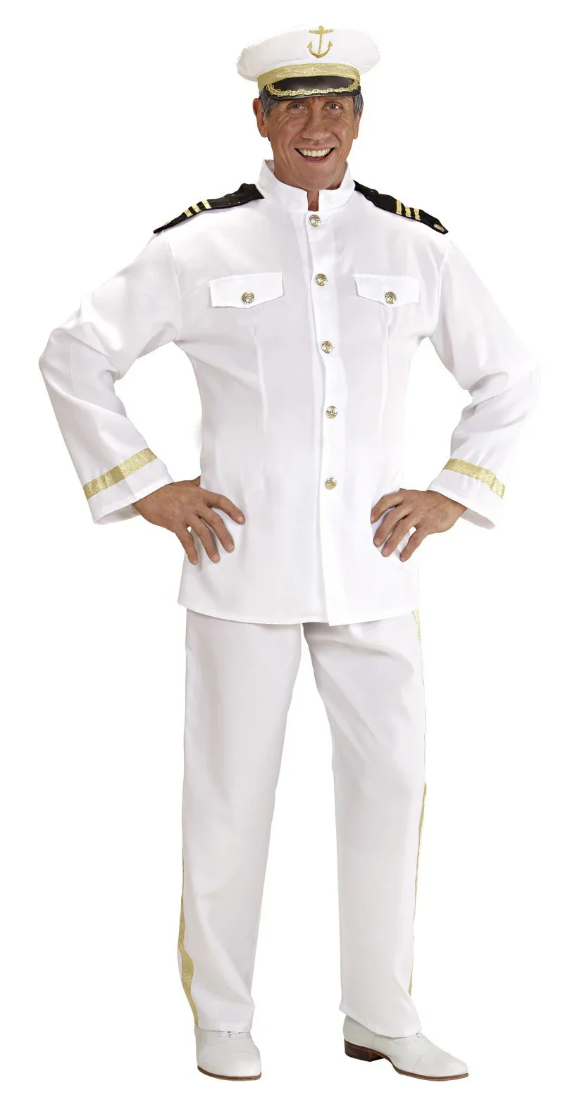 Disfraz de Capitán de Barco para Adulto - Image 4