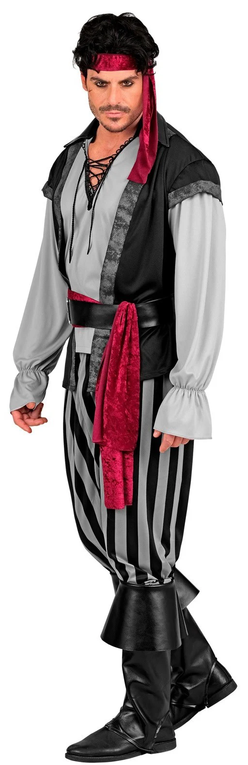 Disfraz de Capitán Pirata Oscuro para Hombre - Image 6