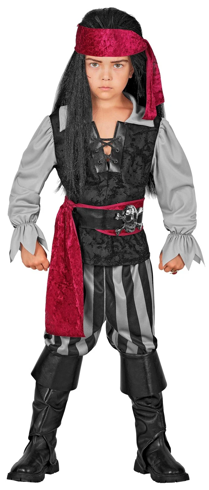 Disfraz de Capitán Pirata Oscuro para Niño