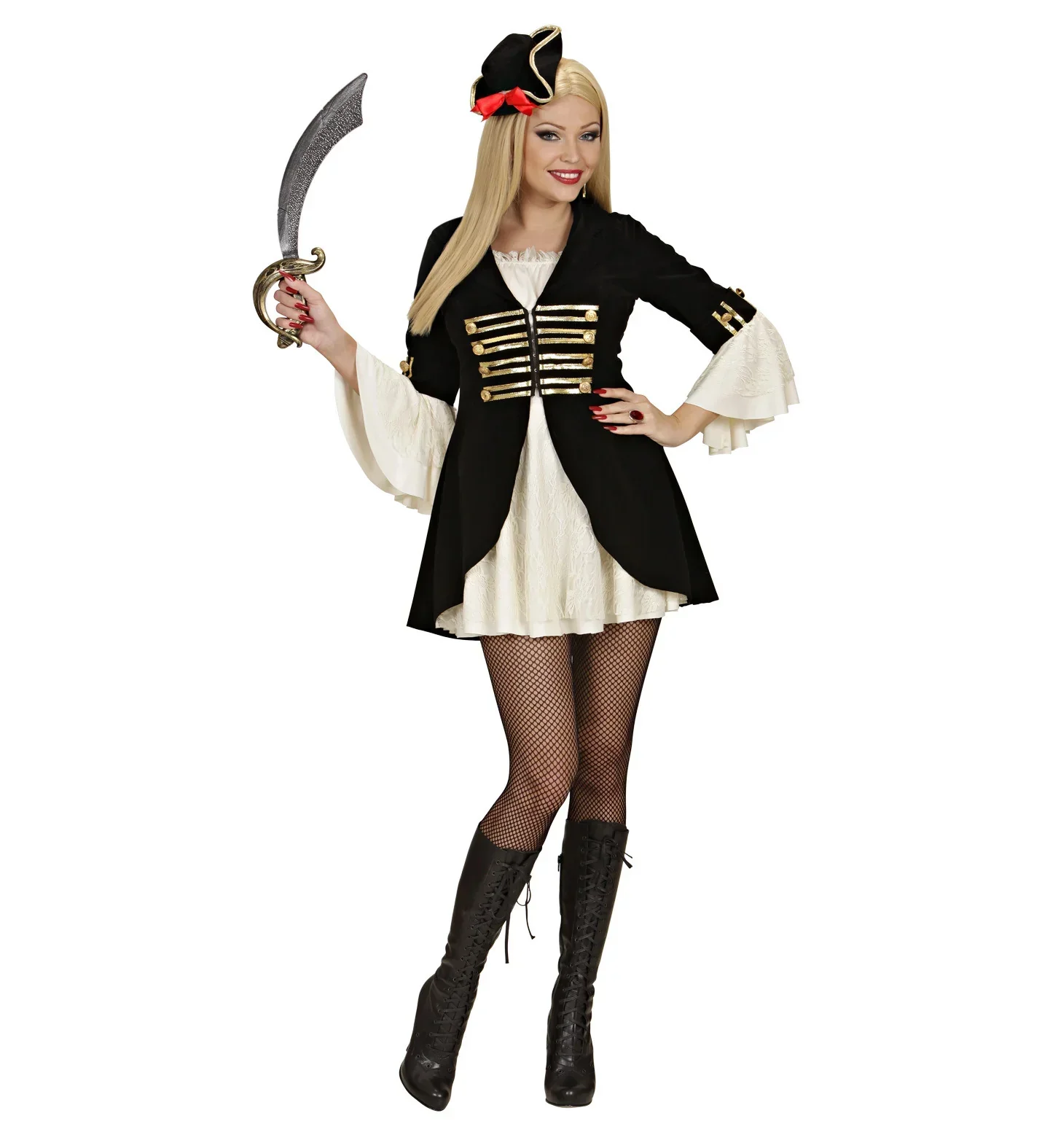 Disfraz de Capitán Pirata para Mujer - Image 3