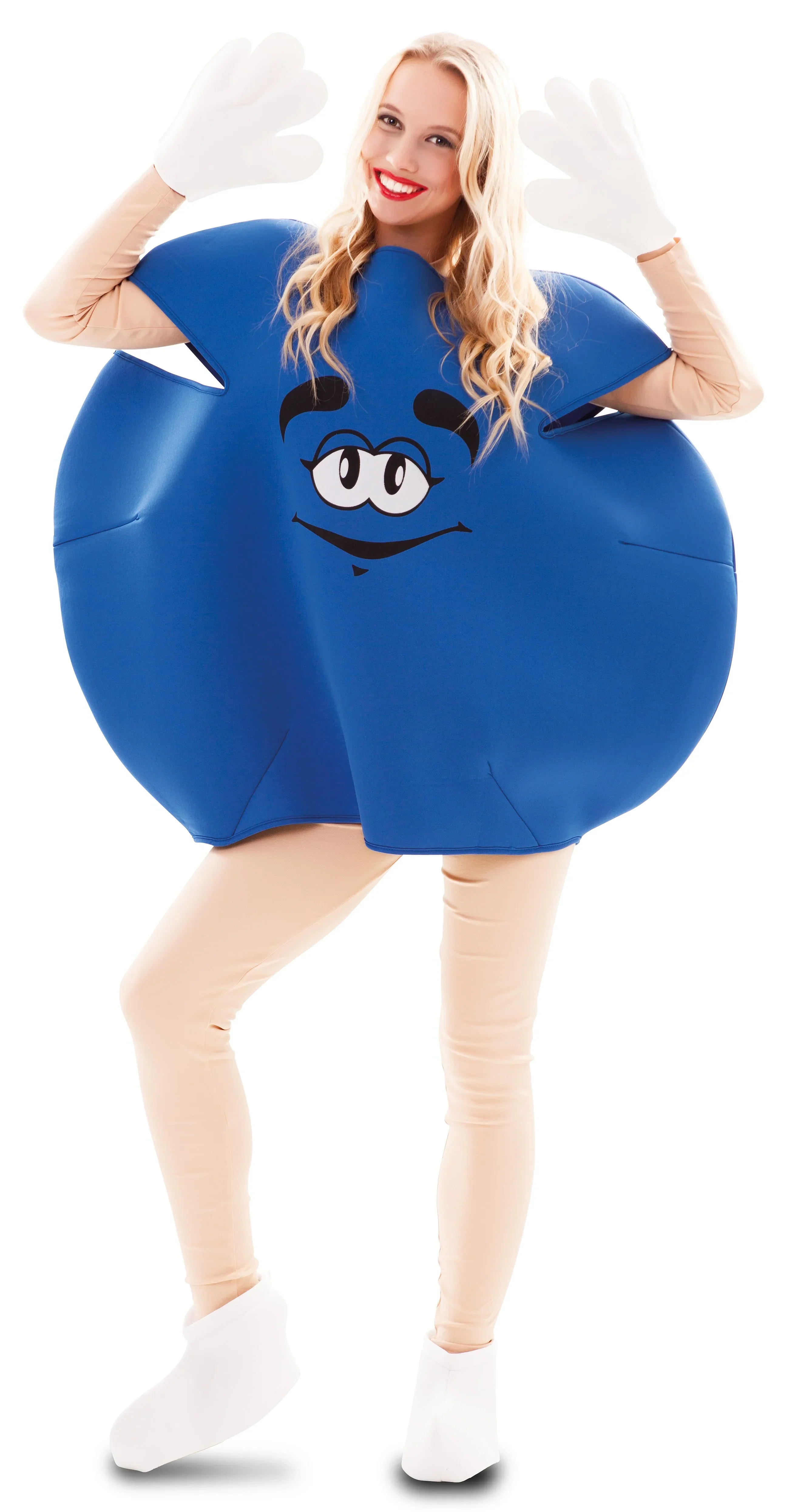 Disfraz de Caramelo M&M's Azul para Adulto - Image 2