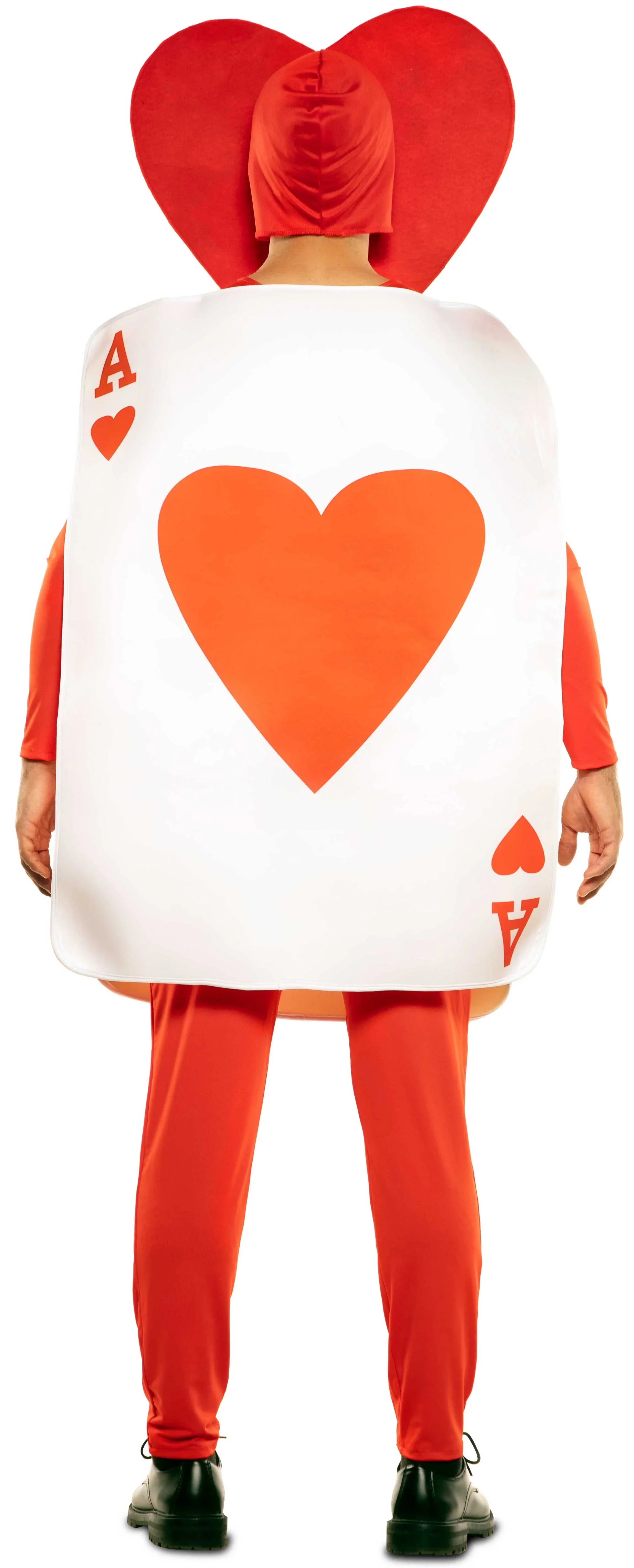 Disfraz de Carta As de Corazones para Adulto - Image 3