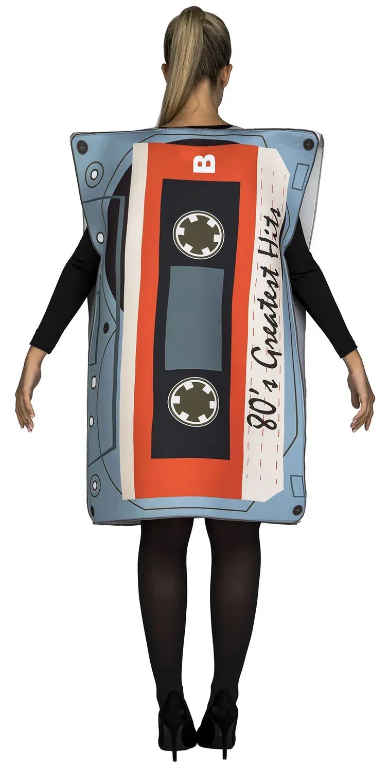 Disfraz de Cassette Grandes Éxitos Años 80 para Adulto - Image 4