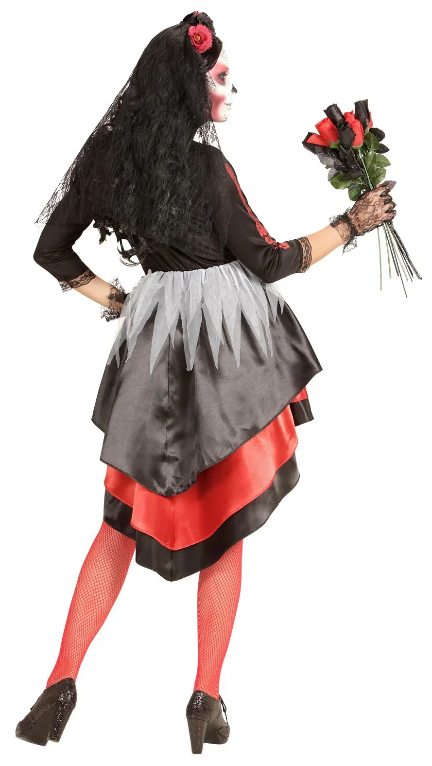 Disfraz de Catrina Día de los Muertos para Mujer - Image 2