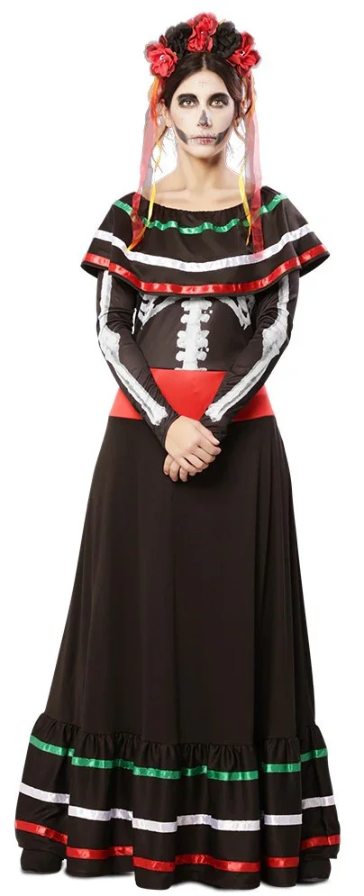 Disfraz de Catrina Mejicana para Mujer