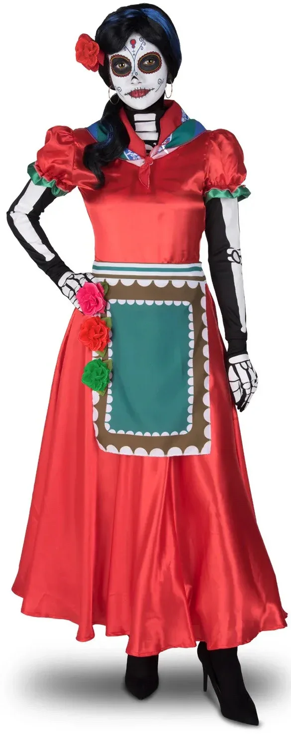 Disfraz de Catrina Rosabella para Adulto - Image 2