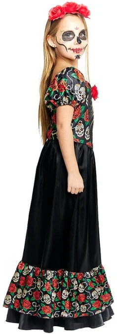 Disfraz de Catrina Siniestra para Niña - Image 3