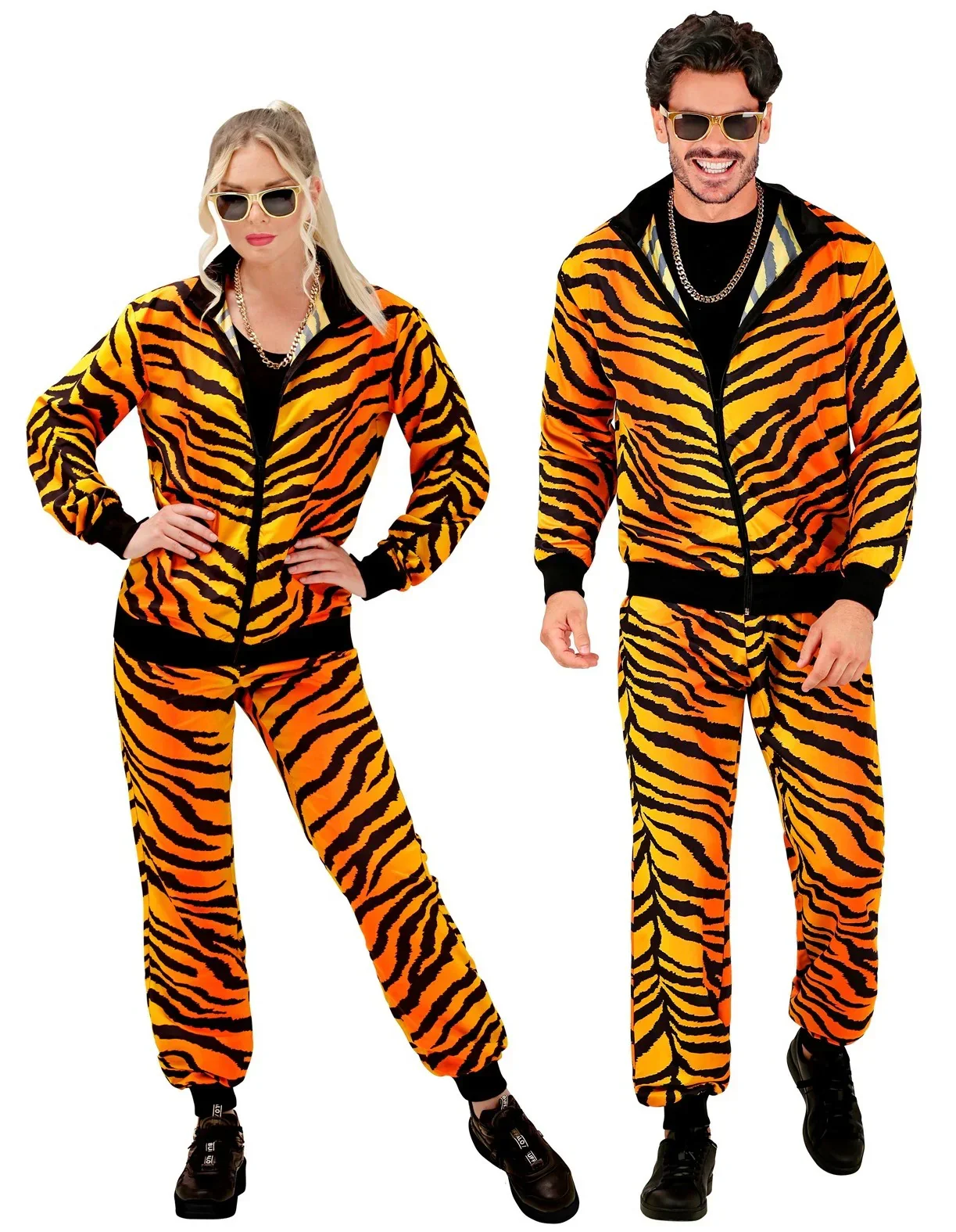 Disfraz Chándal con Estampado de Tigre para Adulto - Image 3