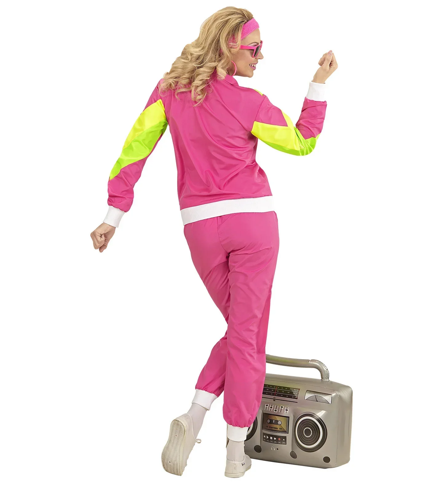 Disfraz Chándal Rosa Años 80 para Adulto - Image 4
