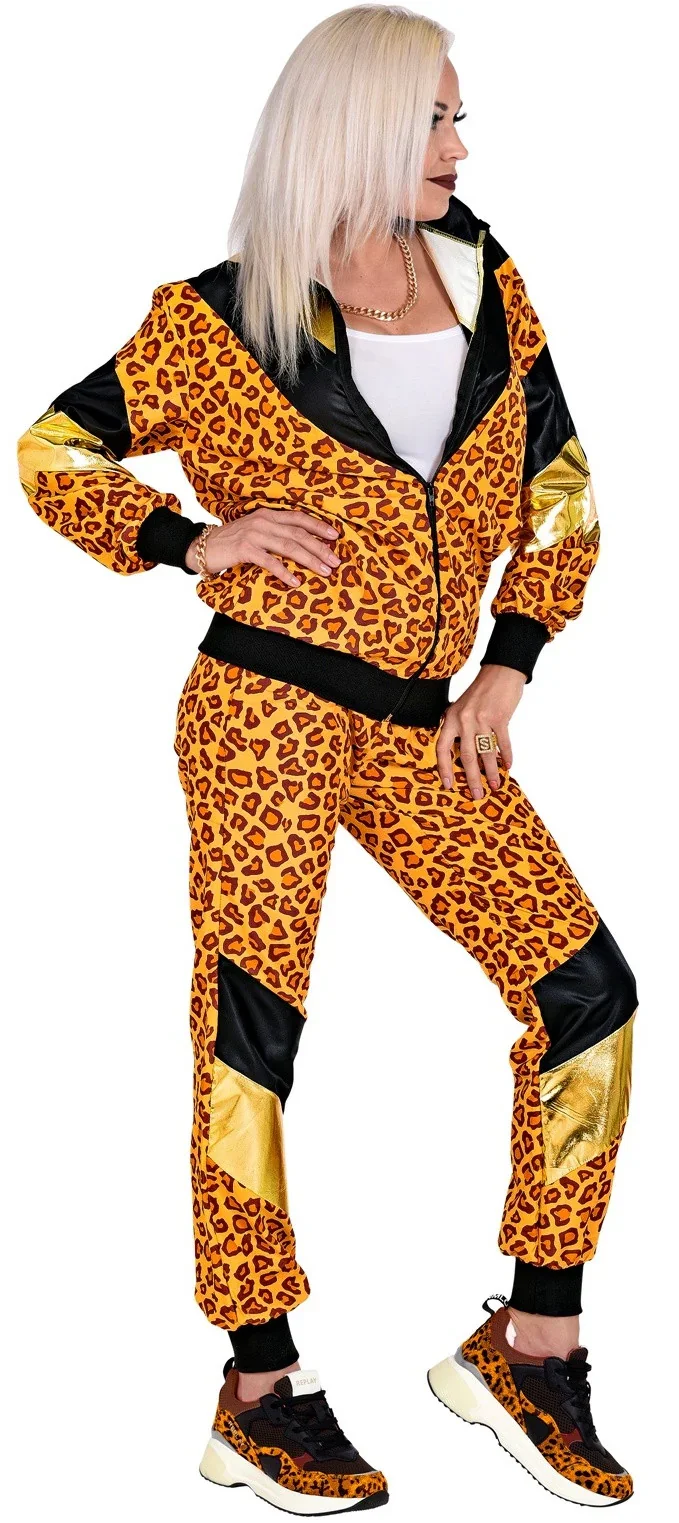 Disfraz Chándal de Táctel de Leopardo para Adulto - Image 3