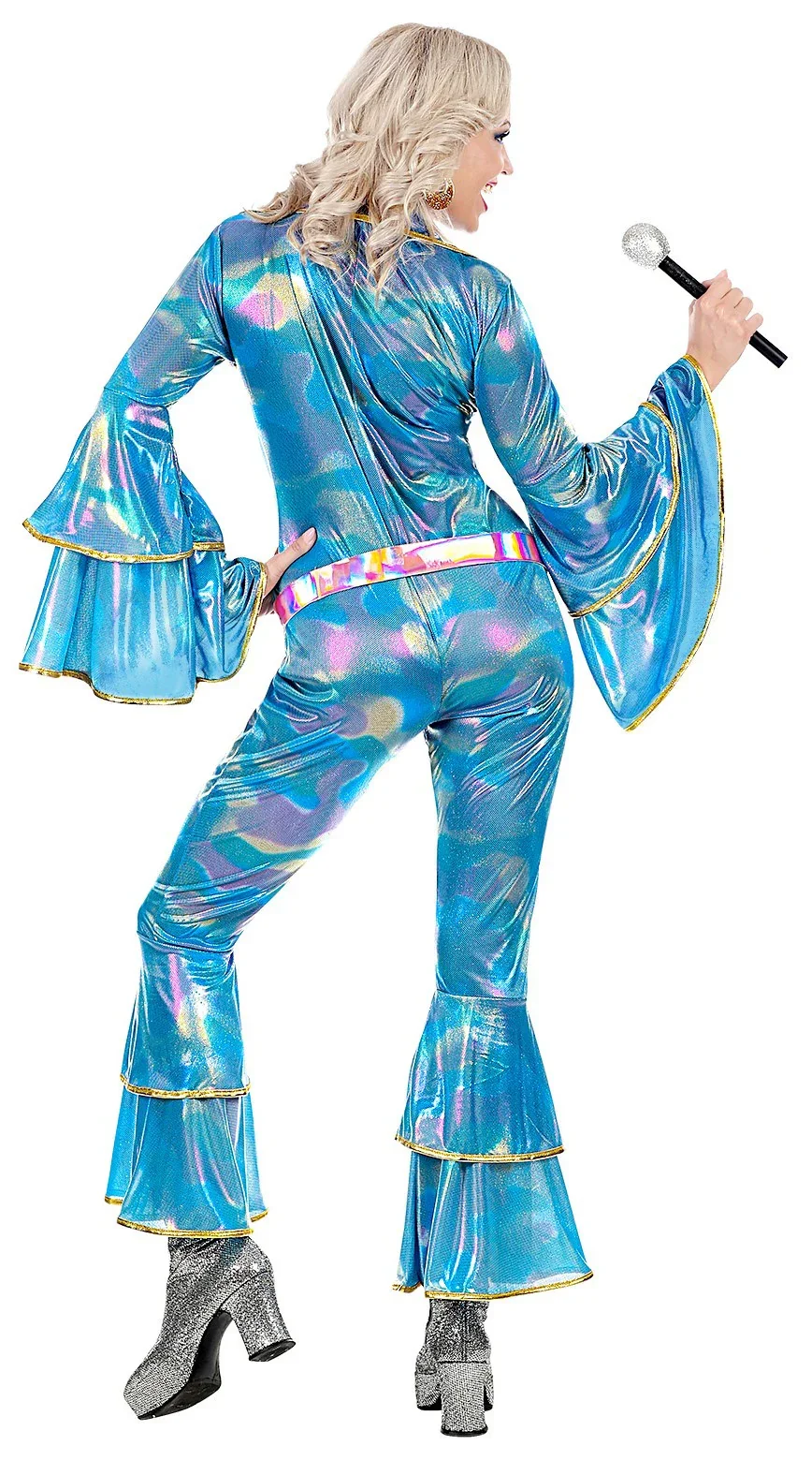 Disfraz de Chica Disco Estilo Años 70 para Adulto - Image 2