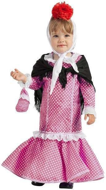 Disfraz de Chulapa Castiza Rosa para Niña - Image 2