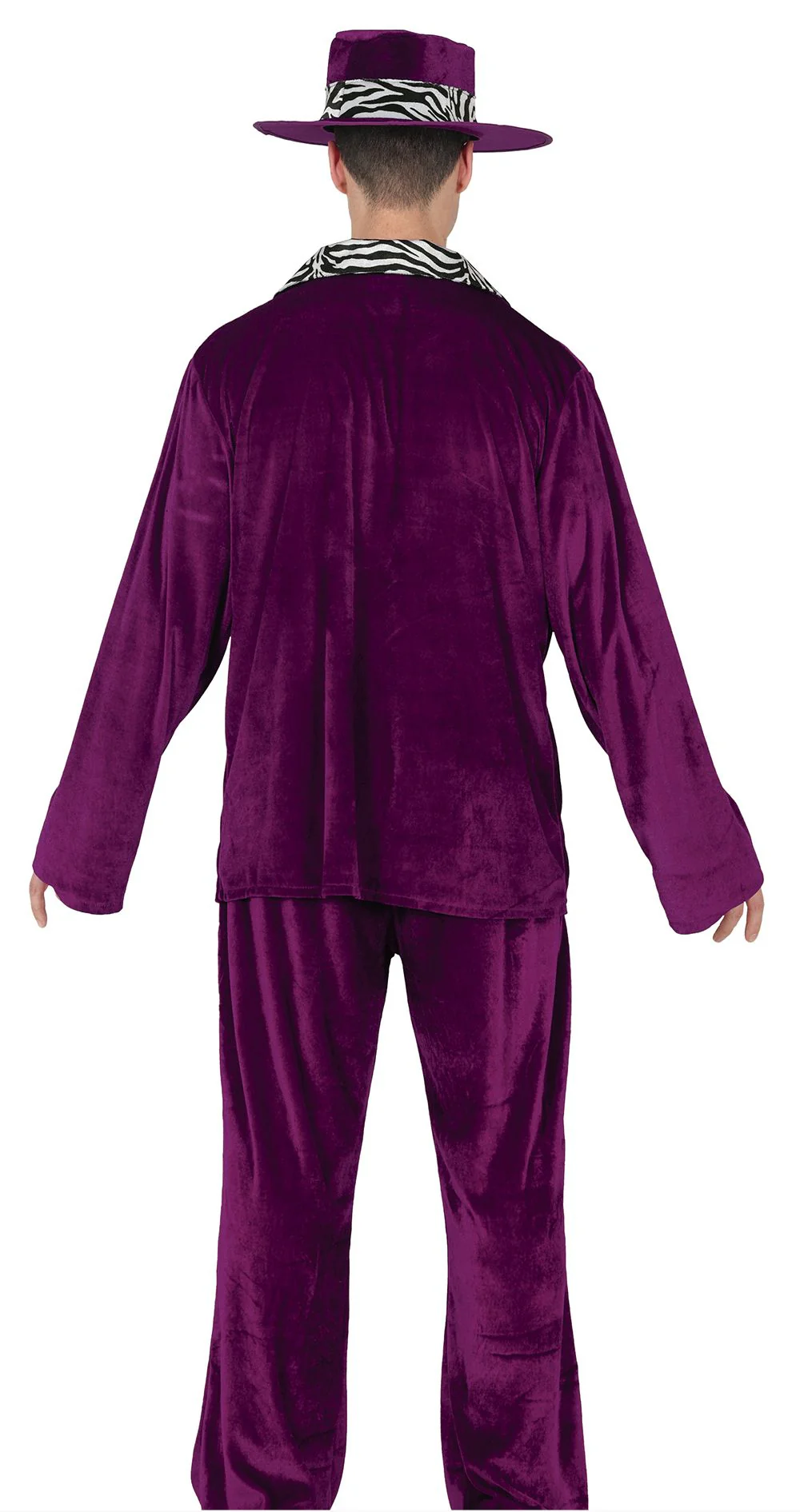 Disfraz de Chulo Mafioso Morado para Adulto - Image 2