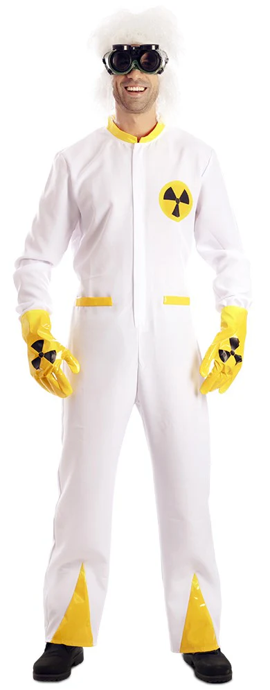 Disfraz de Científico Nuclear para Hombre