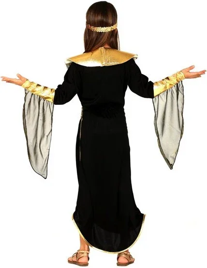 Disfraz de Cleopatra Negro para Niña - Image 3