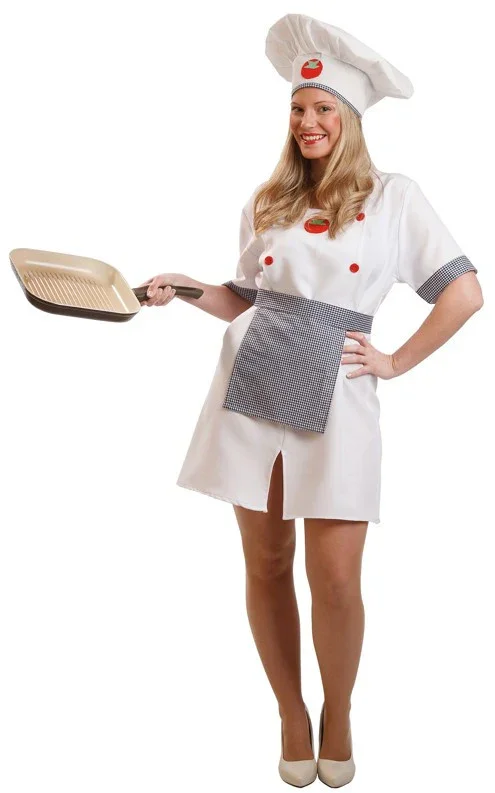 Disfraz de Cocinera Chef para Mujer - Image 2