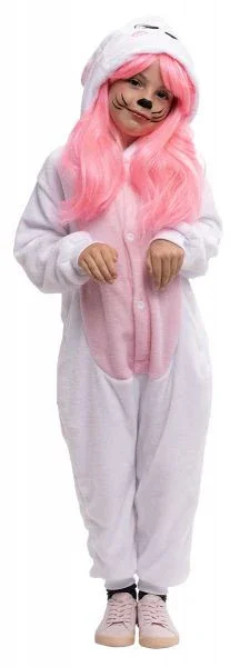 Disfraz de Conejo Blanco de Peluche Infantil - Image 3