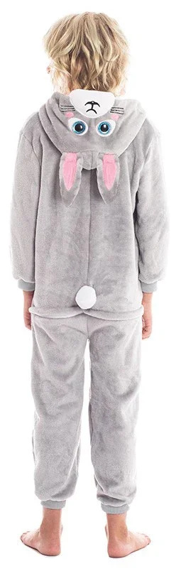 Disfraz de Conejo Gris de Peluche Infantil - Image 2