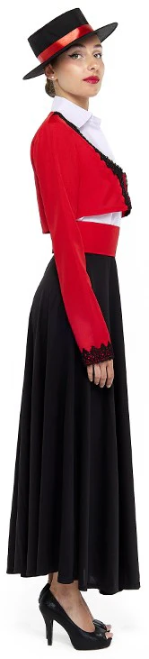 Disfraz de Cordobesa con Falda Larga para Mujer - Image 3
