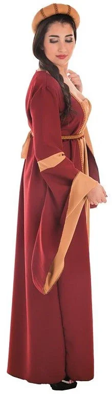 Disfraz de Cortesana Medieval para Mujer - Image 2