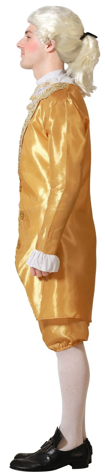 Disfraz de Cortesano Barroco Dorado para Hombre - Image 3