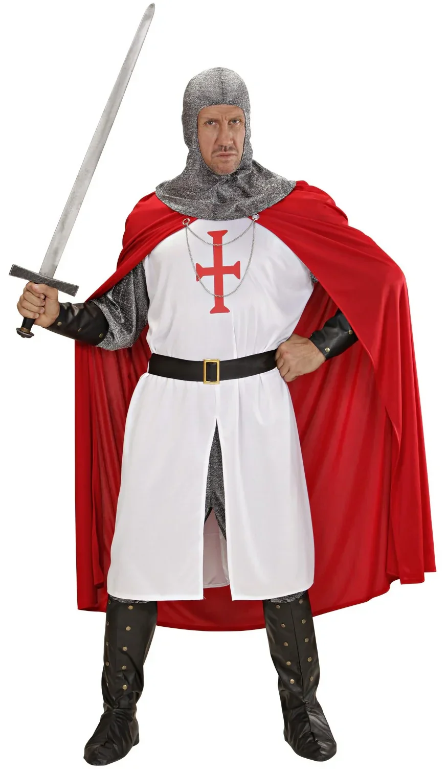 Disfraz de Caballero Templario para Adulto - Image 3