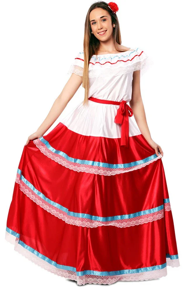 Disfraz de Cubana Tradicional para Mujer - Image 3