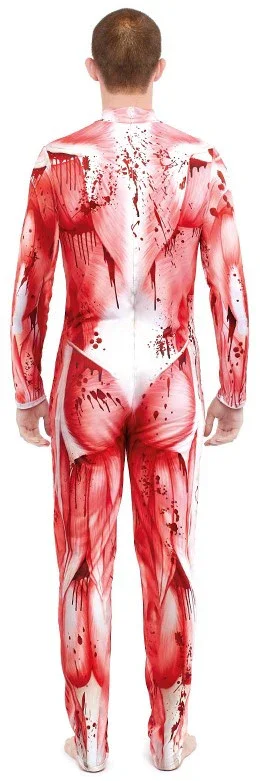 Disfraz de Cuerpo Humano sin Piel para Hombre - Image 2