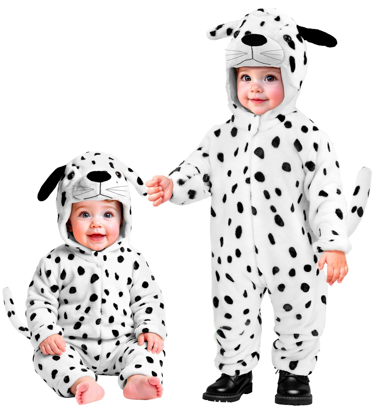Disfraz de Dálmata de Peluche para Bebé - Image 3