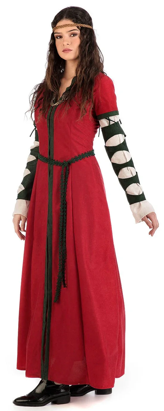 Disfraz de Dama Medieval de la Nobleza para Mujer - Image 3