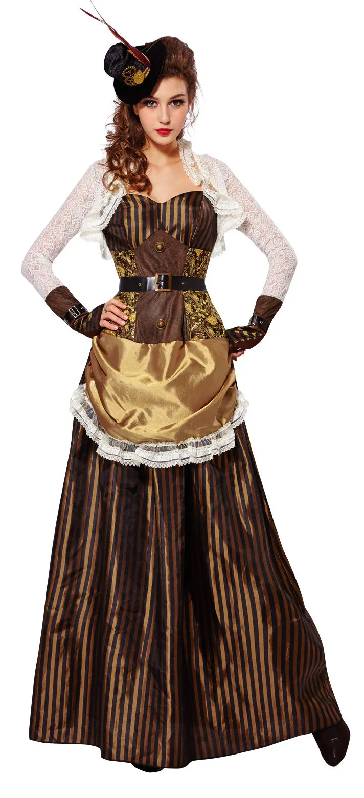Disfraz de Dama Steampunk para Mujer - Image 2