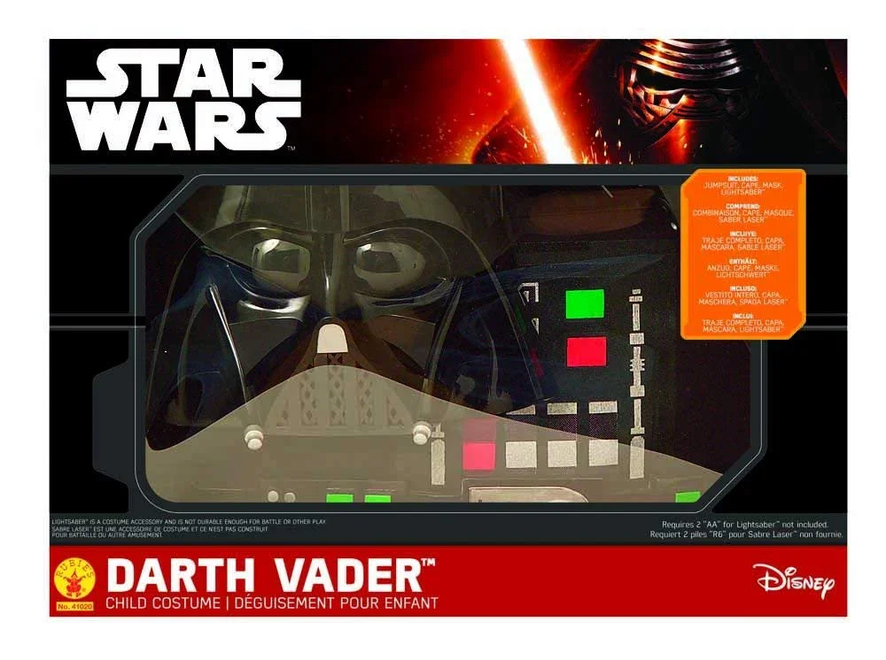 Disfraz de Darth Vader con Espada Infantil - Image 2