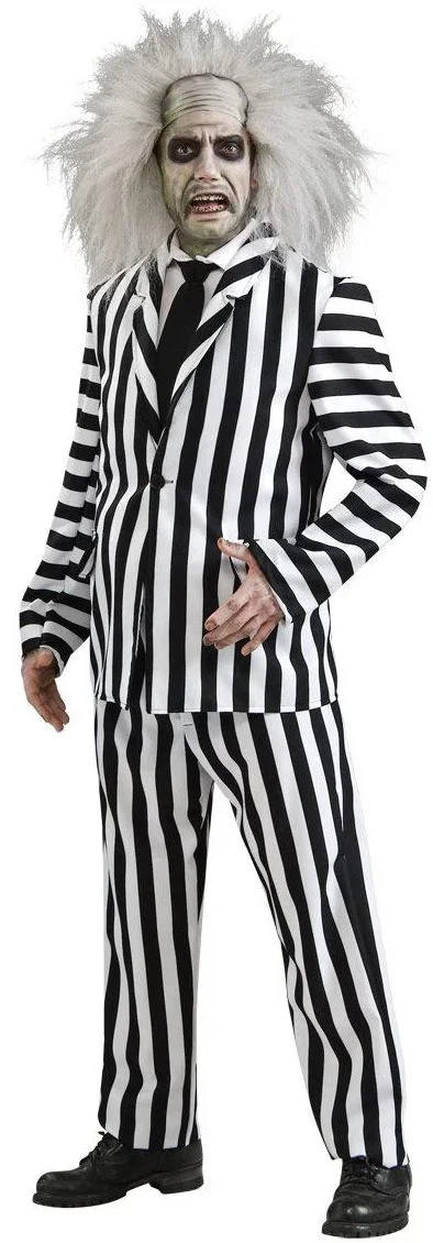 Disfraz de Beetlejuice Clásico para Adulto