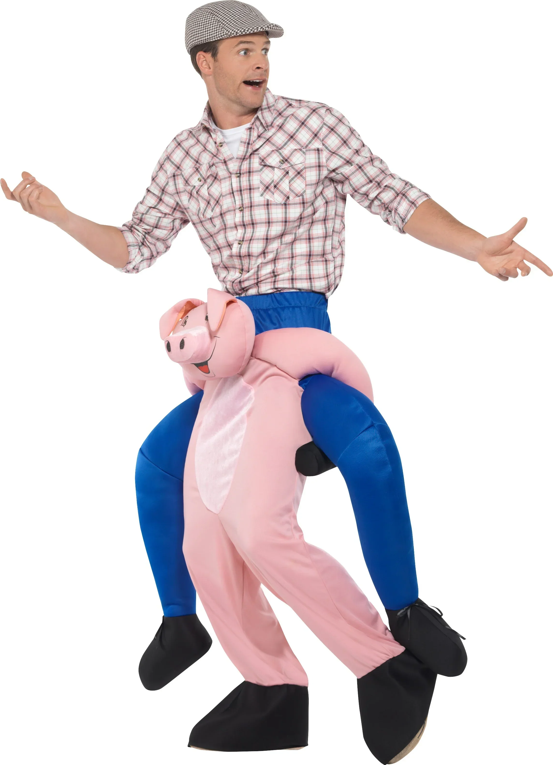 Disfraz de Cerdo con Granjero a Hombros - Image 2