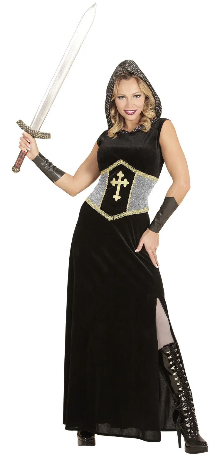 Disfraz de Guerrera Medieval largo - Image 3