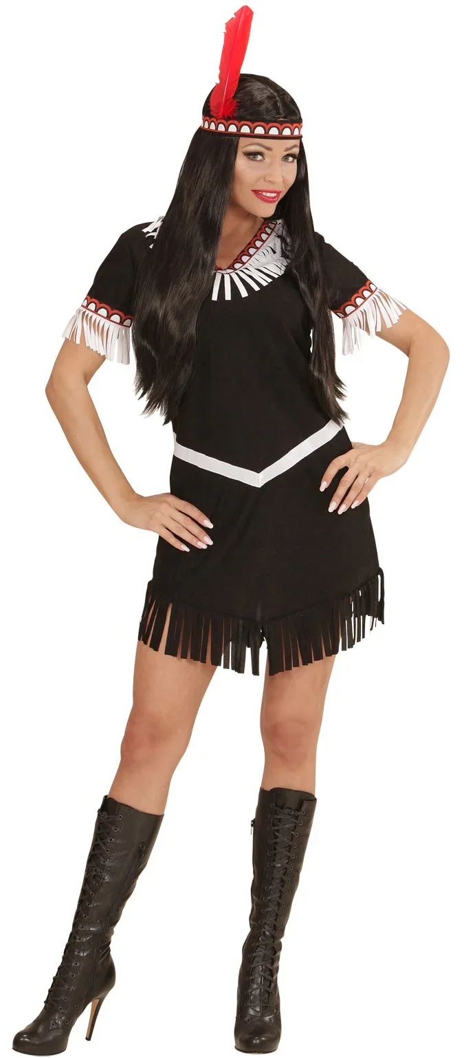 Disfraz de India Negra para Mujer - Image 3