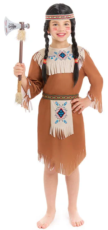 Disfraz de India Apache para Niña