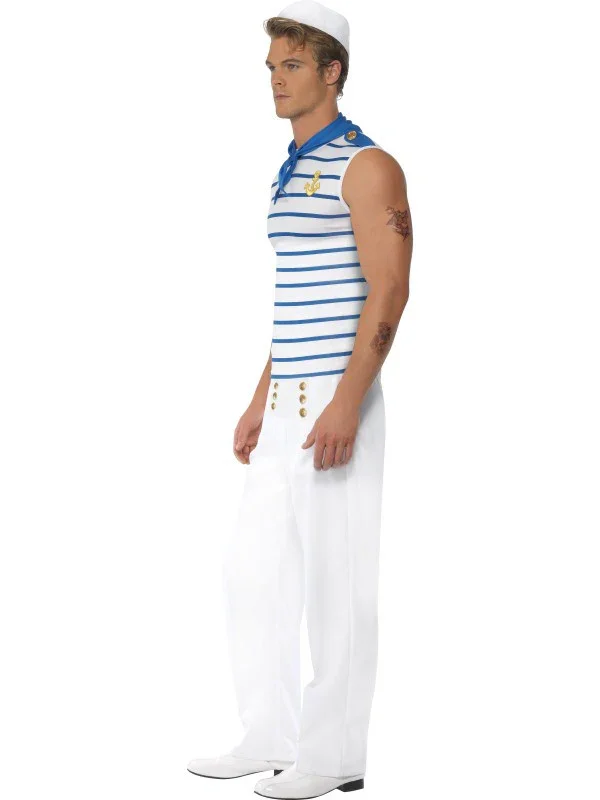Disfraz de Marinero Francés para Hombre - Image 3