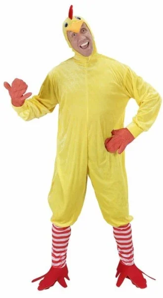 Disfraz de Pollo Amarillo para Adulto - Image 2