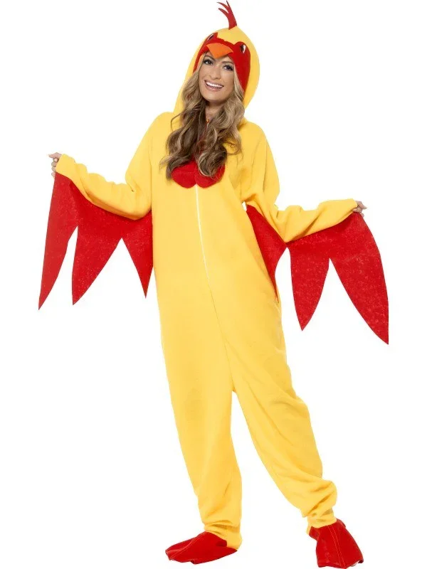 Disfraz de Pollo Amarillo Unisex para Adulto - Image 3