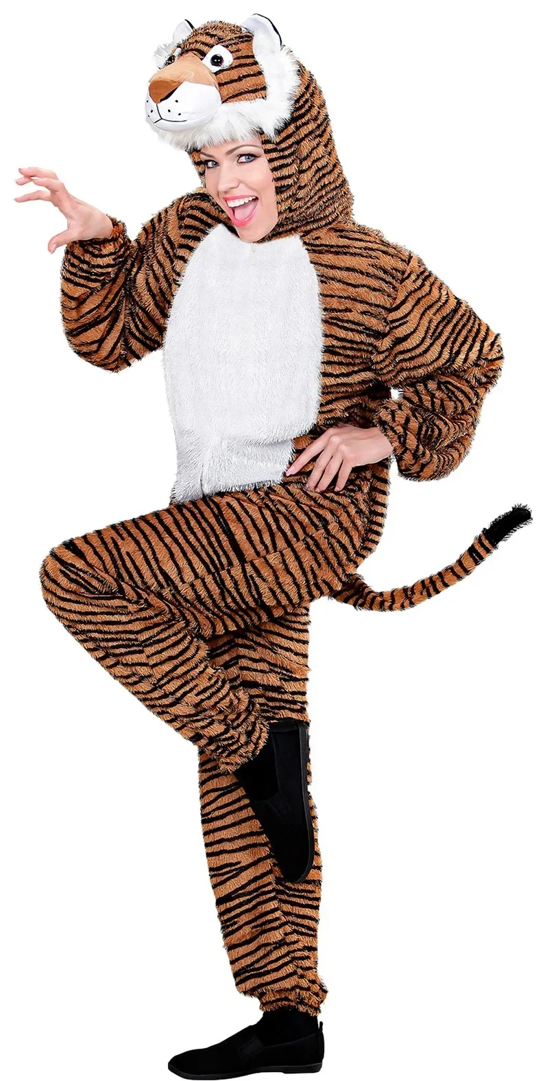 Disfraz de Tigre de Peluche Unisex - Image 4