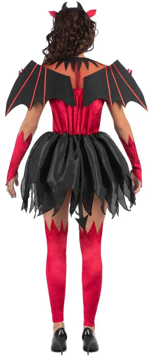 Disfraz de Demonia con Alas para Mujer - Image 2