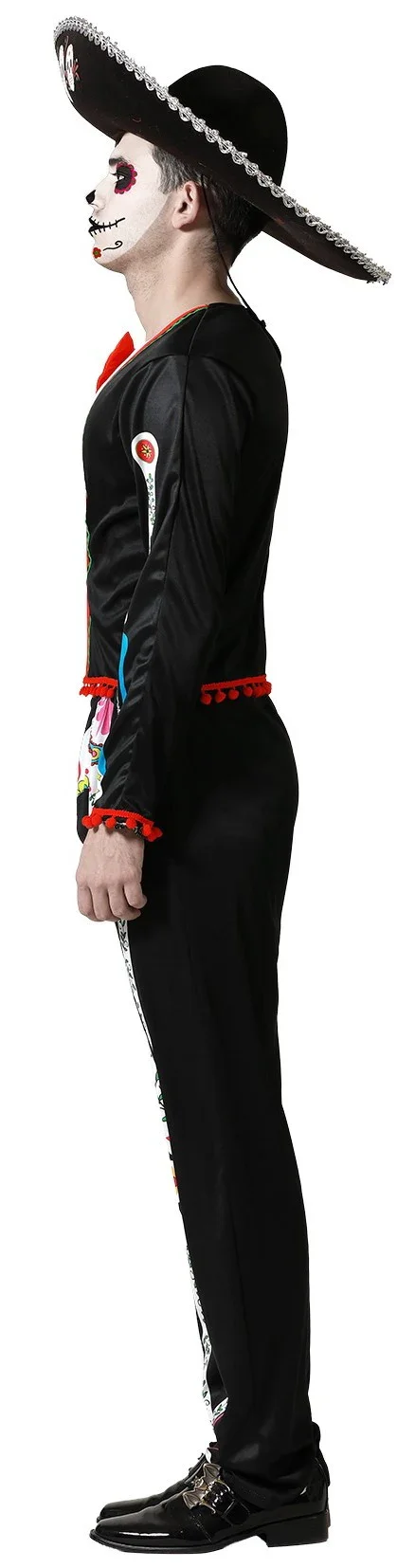 Disfraz Día de los Muertos Mexicano para Hombre - Image 3