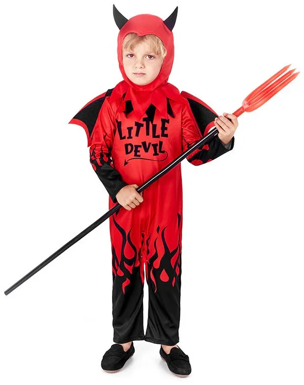 Disfraz de Diablo con Alas para Niño - Image 3